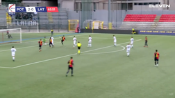 VIDEO Potenza-Latina, top gol di Caturano: azione da Champions League in Lega Pro