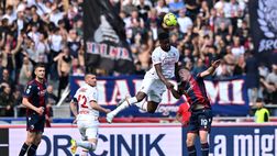 Il Milan occupa il prato del Dall’Ara ma non impensierisce Skorupski: perché l’1-1 è un risultato corretto