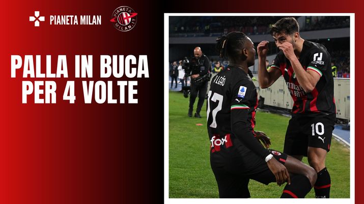 Brahim Diaz e Rafael Leao, calciatori del Milan (getty images)