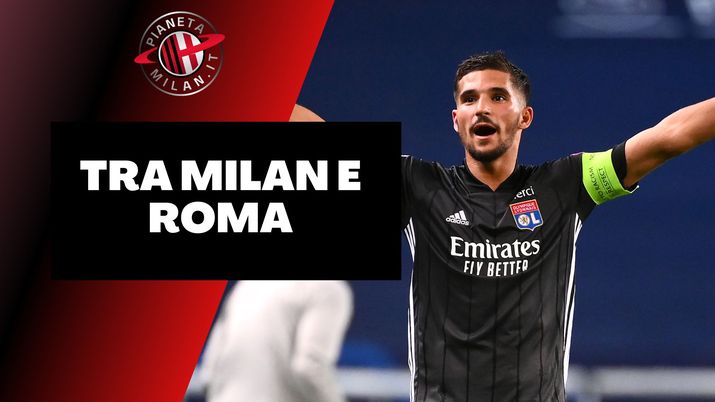 Aouar centrocampista Lione obiettivo AC Milan