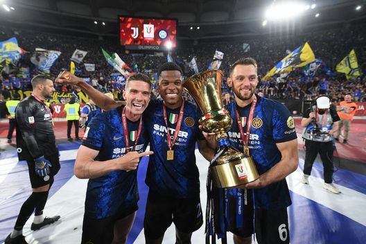 Getty Images Gosens Dumfries De Vrij Coppa Italia Juventus Inter