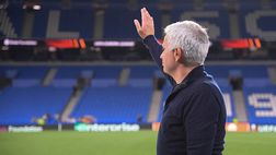 Mou fischia l’inizio del derby: “La Lazio eliminata non retrocede da nessuna parte…”