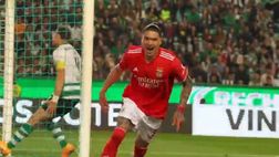 Benfica, un gol per uno nel derby: se lo erano detti il giorno prima in allenamento…