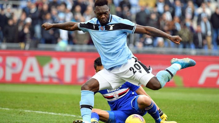 ROME, ITALY - JANUARY 18:  Felipe Caicedo of SS Lazio in action during the Serie A match between SS Lazio and  UC Sampdoria at Stadio Olimpico on January 18, 2020 in Rome, Italy.  (Photo by Marco Rosi/Getty Images) 