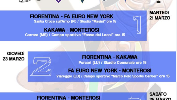 Calendario Viareggio Cup