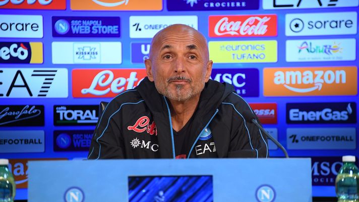 Luciano Spalletti Napoli conferenza stampa