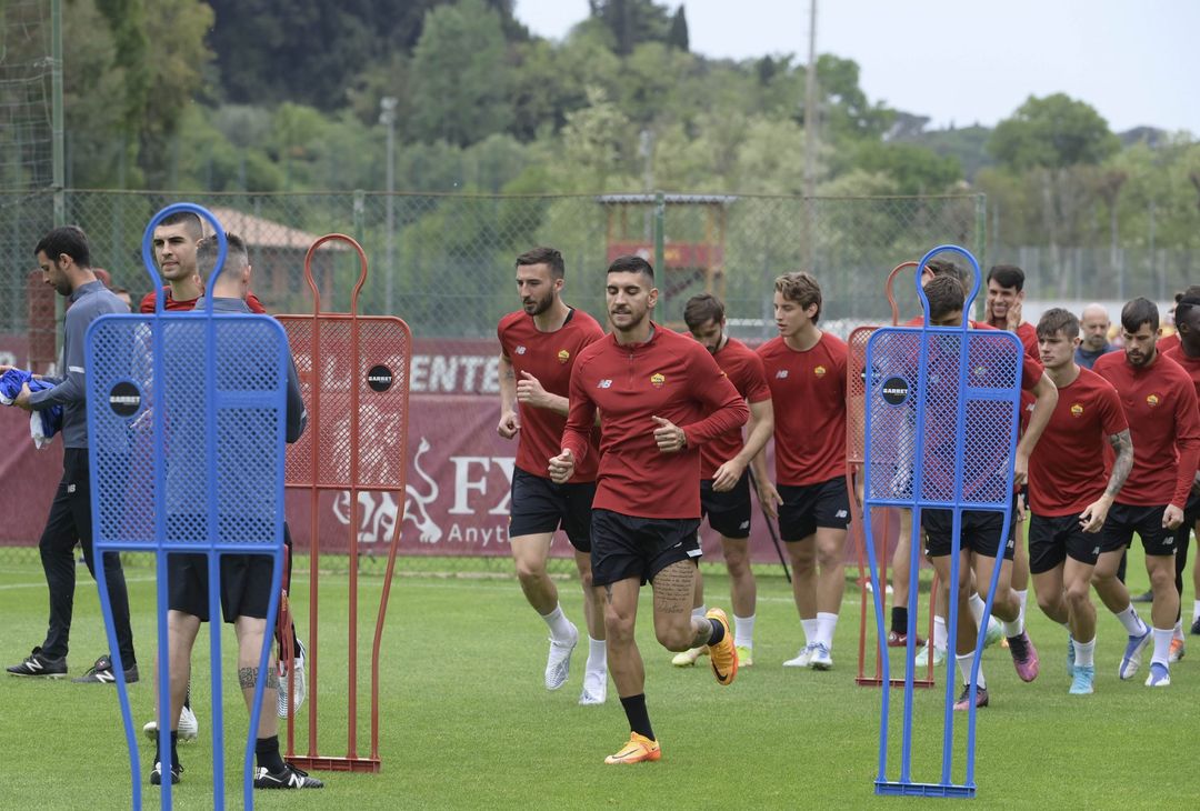 Roma, allenamento alla vigilia del match contro la Fiorentina – FOTO GALLERY - immagine 10