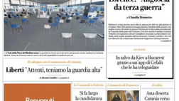 Prima Pagina, La Repubblica-Palermo: “Covid, si chiudono i primi centri vaccini”