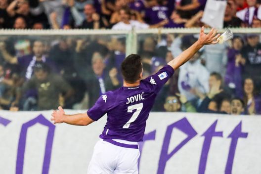 GERMOGLI PH: 22 OTTOBRE 2022 FIRENZE STADIO ARTEMIO FRANCHI SERIE A FIORENTINA VS INTER NELLA FOTO ESULTANZA JOVIC Cioè, si sta ribaltando la situazione- immagine 3