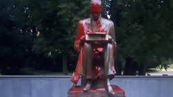 Imbrattamento statua Montanelli: spunta il video degli autori del gesto