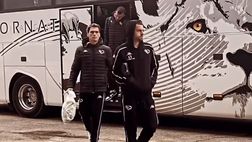 VIDEO Brescia-Palermo, l’arrivo dei rosanero allo Stadio “Mario Rigamonti”