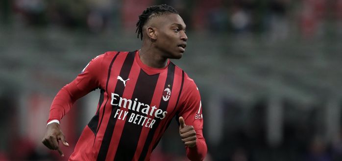 Rafael Leao (attaccante AC Milan) qui durante Milan-Udinese 1-1 (Serie A 2021-2022) | News (Getty Images) Rafael Leao AC Milan
