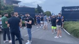 Tifosi dell’Inter a Linate per Lukaku. Ma lui non arriva | VIDEO