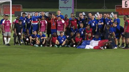 VIDEO, verso Qatar 2022: gaffe Olanda, posa con la bandiera della Francia