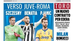 EDICOLA / TS: Szczesny, Benatia, Pjanic, da romanisti perdenti a juventini vincenti