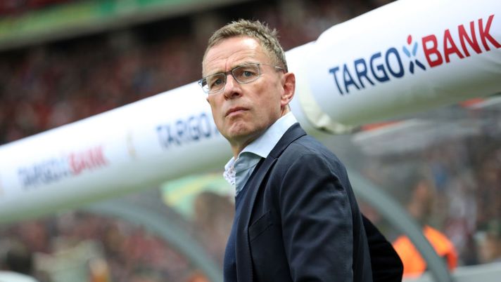 BERLIN, GERMANY - MAY 25: Ralf Rangnick, Manager of RB Leipzig looks on prior to the DFB Cup final between RB Leipzig and Bayern Muenchen at Olympiastadion on May 25, 2019 in Berlin, Germany. (Photo by Maja Hitij/Bongarts/Getty Images) 