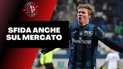 Milan e Napoli, sfida anche sul calciomercato: obiettivo Hojlund