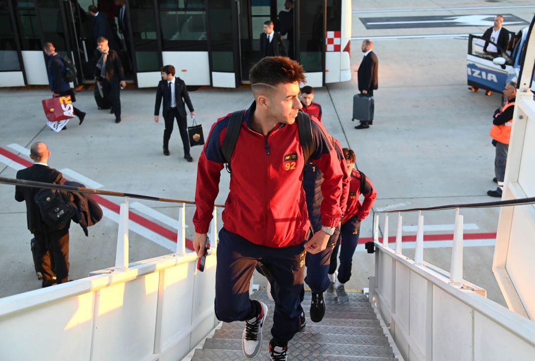 Sassuolo-Roma, giallorossi in partenza per Reggio Emilia – FOTO GALLERY - immagine 6