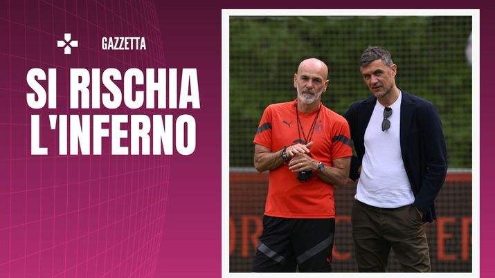 Pioli Maldini AC Milan allenamento Milanello