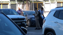 VIDEO Palermo: anche il ds Castagnini e l’agente di Brunori al “Renzo Barbera”