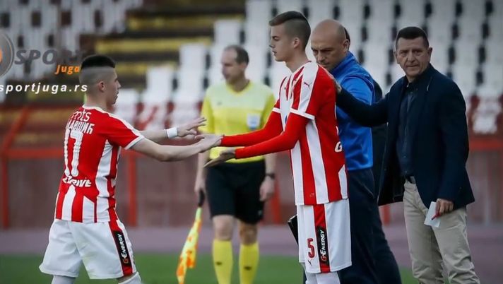 Il debutto con la Stella Rossa di Ilic Il debutto con la Stella Rossa di Ilic