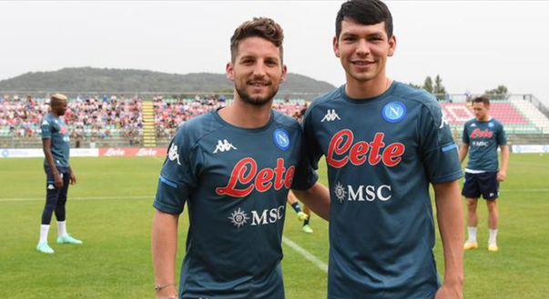 Foto SSC Napoli lozano mertens