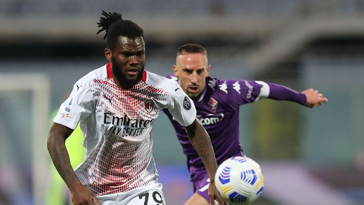 Franck Kessié AC Milan Fiorentina-Milan Serie A