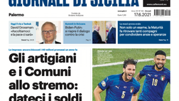 Prima Pagina, Giornale di Sicilia: “La legge del 3-0: l’Italia vola agli ottavi”