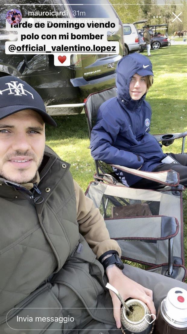 Mauro Icardi e la foto che smentisce il brutto rapporto con il figlio di Wanda Nara- immagine 2