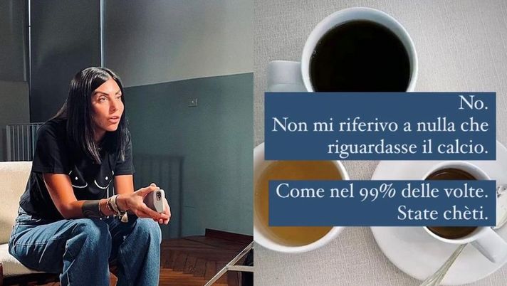Post di lady Bonucci sui social: “Non mi riferisco al calcio, come nel 99% delle volte”  Post di lady Bonucci sui social: “Non mi riferisco al calcio, come nel 99% delle volte”