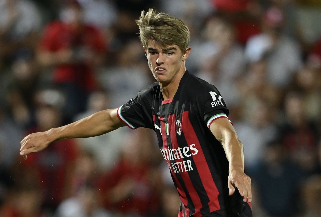 Charles De Ketelaere AC Milan amichevole Vicenza-Milan 1-6