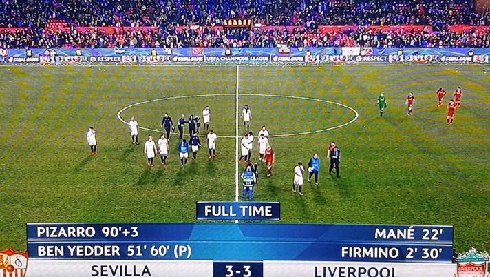 Siviglia-Liverpool 3-3, foto Ben Yedder