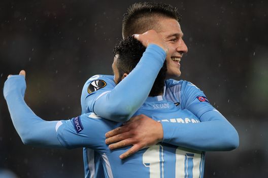 Felipe Anderson e Milinkovic Felipe Anderson e Milinkovic