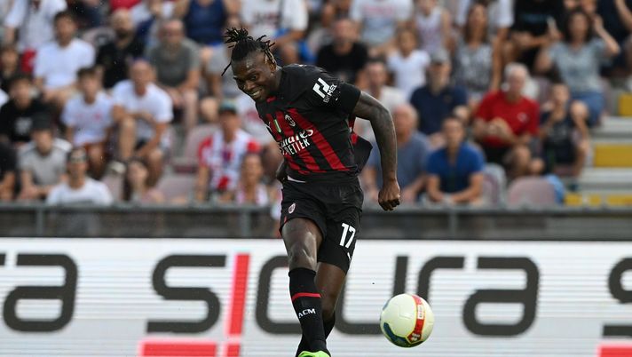 Vicenza-Milan, il gol di Leao (Getty Images) Vicenza-Milan, il gol di Leao (Getty Images)