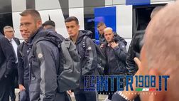 VIDEO FCIN1908/ Inter, le immagini della partenza per Firenze