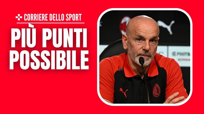 Udinese-Milan Serie A 2023-2024 conferenza stampa Pioli