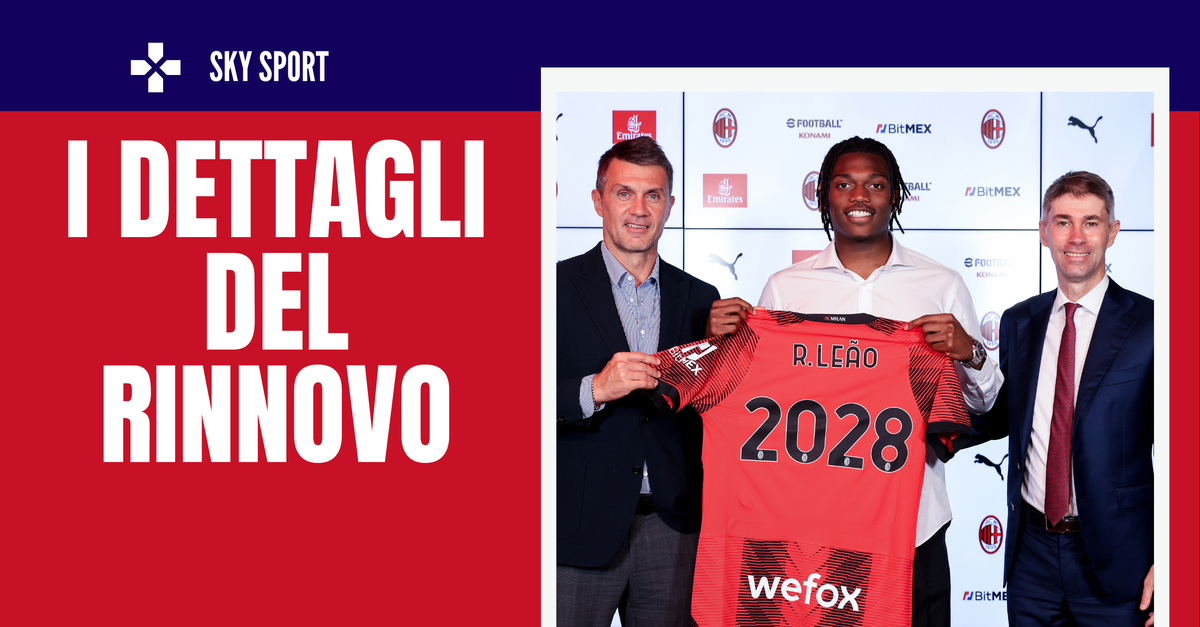 Milan, ecco i dettagli del rinnovo di Leao tra bonus e clausola | News Milan, ecco i dettagli del rinnovo di Leao tra bonus e clausola | News