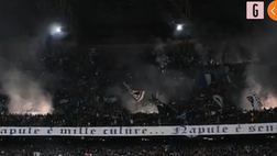 VIDEO Napoli-Milan, la coreografia del ‘Maradona’: “Napule è mille culura”