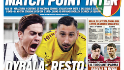 Prima Pagina, Tuttosport: “Dybala, resto e Gigio c’è. Match point Inter, alle 18 a Crotone”