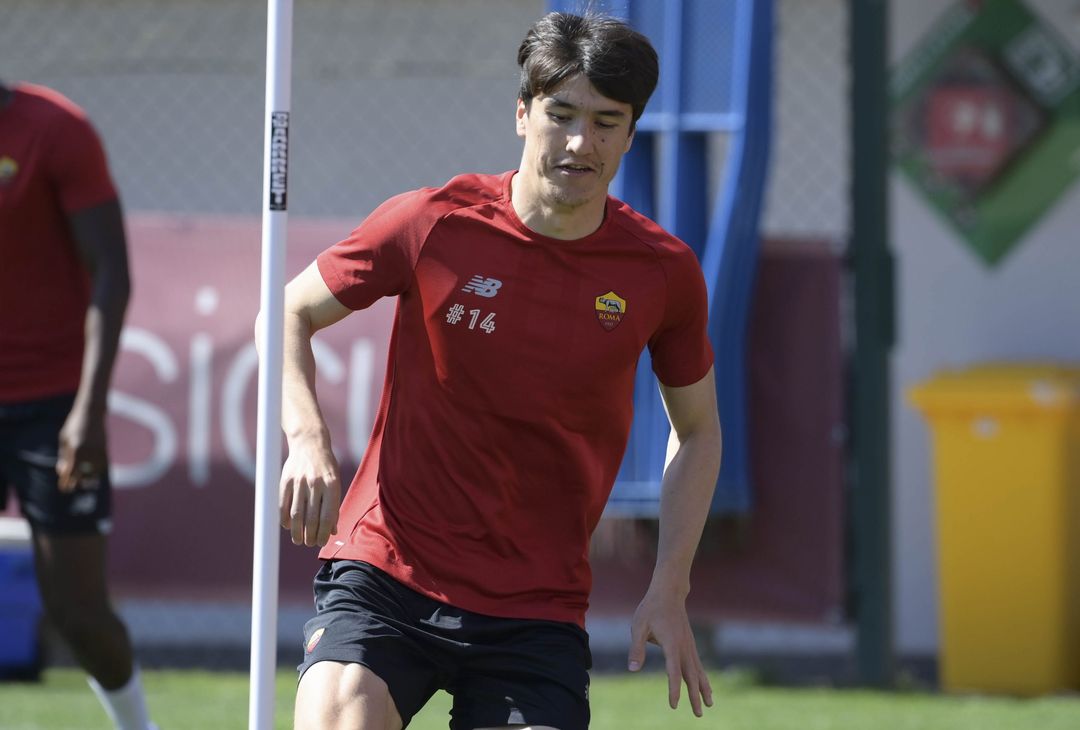 Roma in campo per preparare la sfida contro il Leicester – FOTO GALLERY - immagine 7