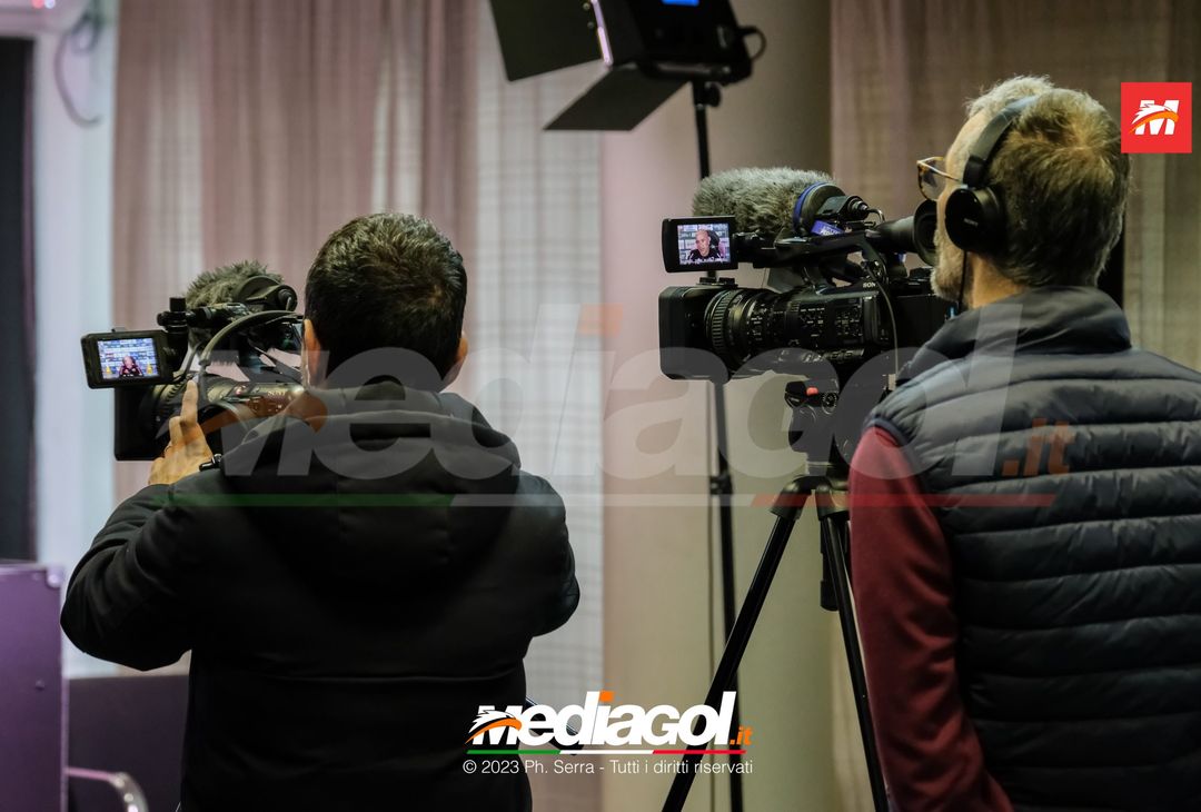 FOTO PALERMO, verso il l’Ascoli: Mister Eugenio Corini in sala stampa (Gallery) - immagine 8