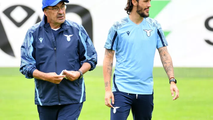 Sarri e Luis Alberto