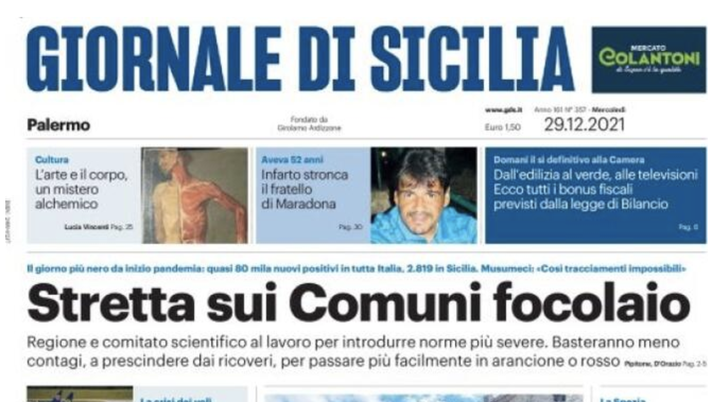 prima pagina