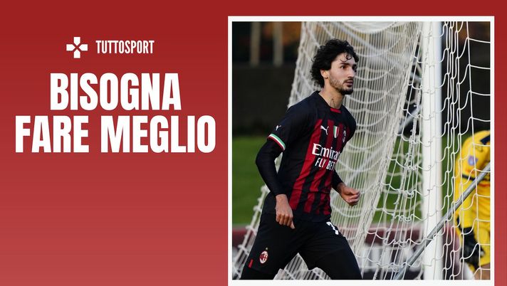 Yacine Adli AC Milan amichevole Milan-Lumezzane 3-2
