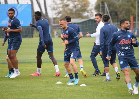 Verso Torino, De Laurentiis presente all’allenamento: lavoro di prevenzione per Di Lorenzo e Anguissa- immagine 2