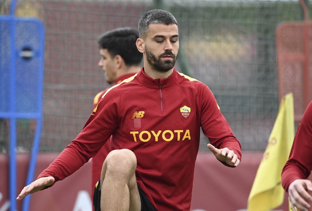 Roma, allenamento in vista del Bayer: ci sono Dybala e Wijnaldum – FOTO GALLERY - immagine 13