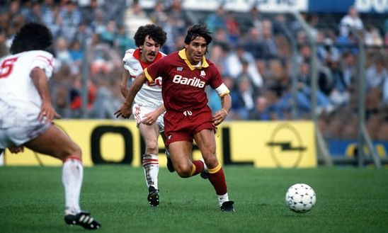  Bruno Conti con la Roma nel 1987-88 (credits: GETTY Images) 