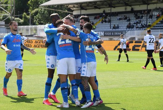Spezia Napoli (via Getty Images) VIDEO Spezia-Napoli, è 0-2! La gara riprende e subito Zielinski immobilizza Provedel- immagine 2
