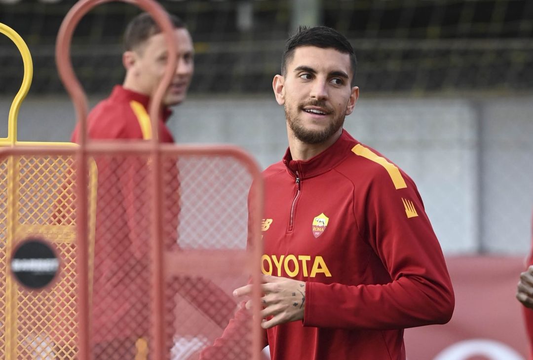 Vigilia di Roma-Salisburgo: allenamento con la mascherina per Abraham- FOTO GALLERY - immagine 14