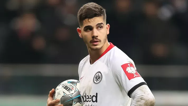 André Silva, attaccante del Milan in prestito all'Eintracht Francoforte (credits: GETTY Images)
